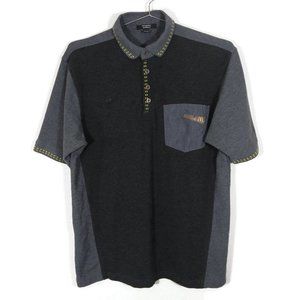 McDonald's Employee Polo Shirt Short Sleeve Timeless Elements Gray Size M
